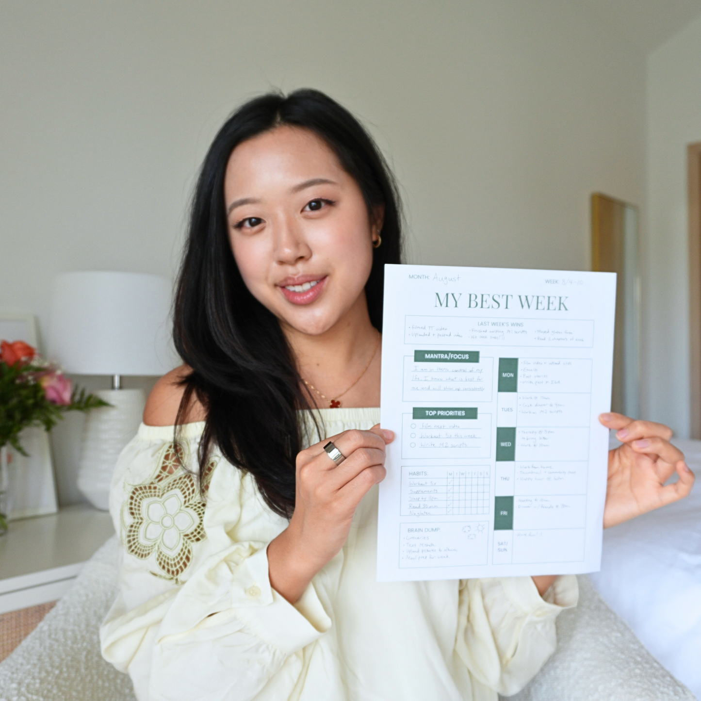 It Girl Weekly Planner
